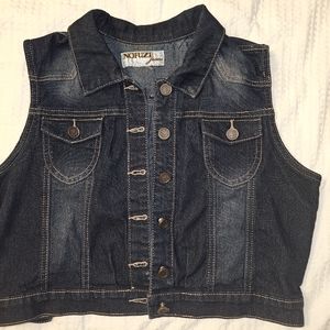 Denim vest